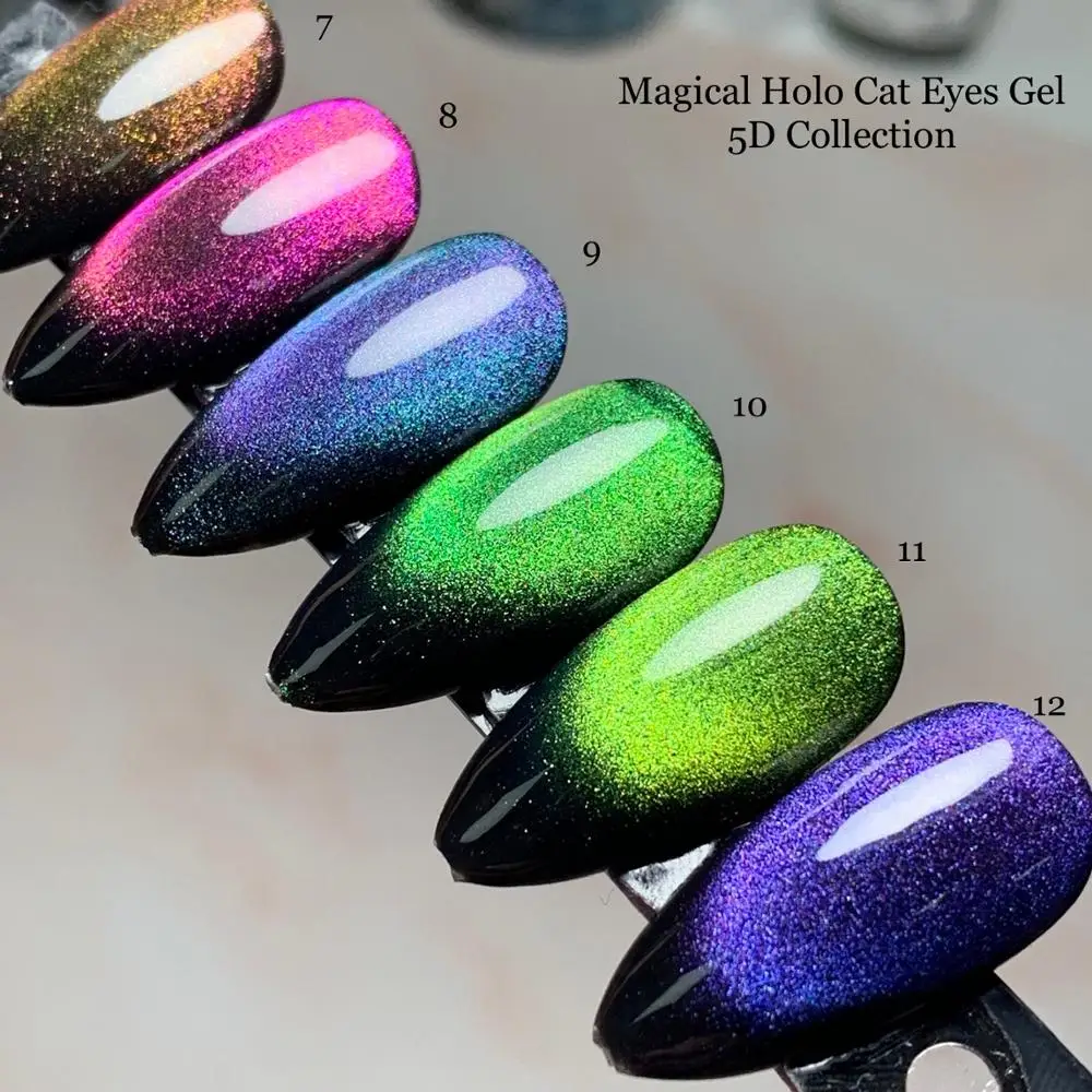 Magical design hoe sale 5D cat eye long lasting OEM factory supply soak off uv/led gel nail polish