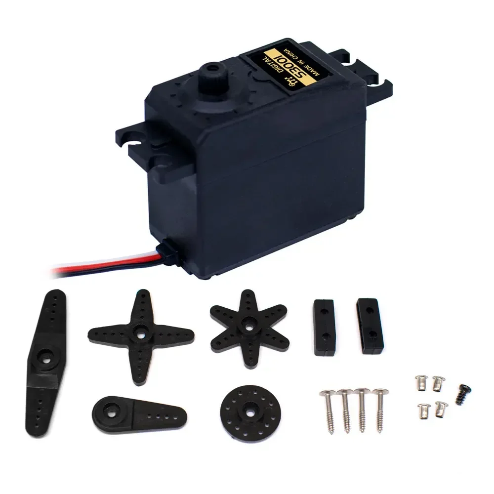 MY Servo S3001 6V 3,02KG Standard-Servo mit Kunststoffgetriebe, Eisenkern, Analog für Industrielle Automatisierung und Lenksteuerung – Detail 9