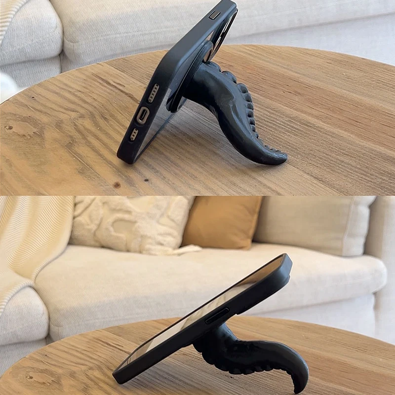 Creative Octopus Tentacle Claw Magnetic Mobile Phone Holder Refrigerator Magnetic Hook Magsafe Handheld Phone Stand