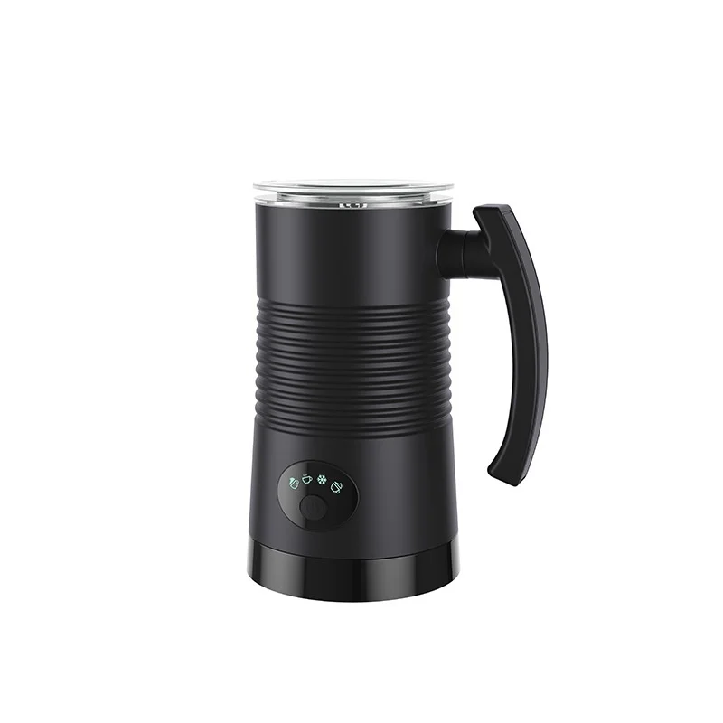 ماكينة صنع رغوة الحليب الكهربائية المنزلية الساخنة والباردة الأوتوماتيكية بالكامل، كوب خلاط حليب القهوة #1