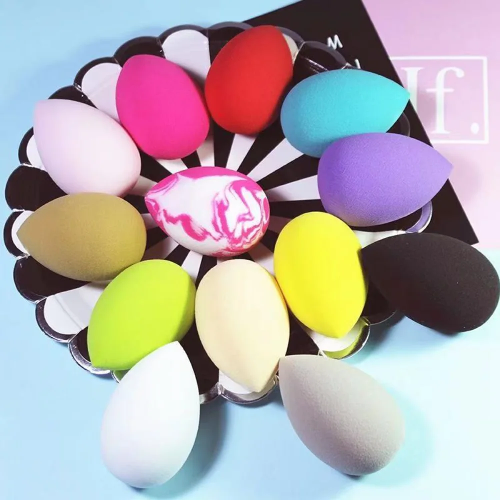 1/4pcs Beauty Egg Makeup Sponge  Puff Set Foundation   Wet and Dry  Tools