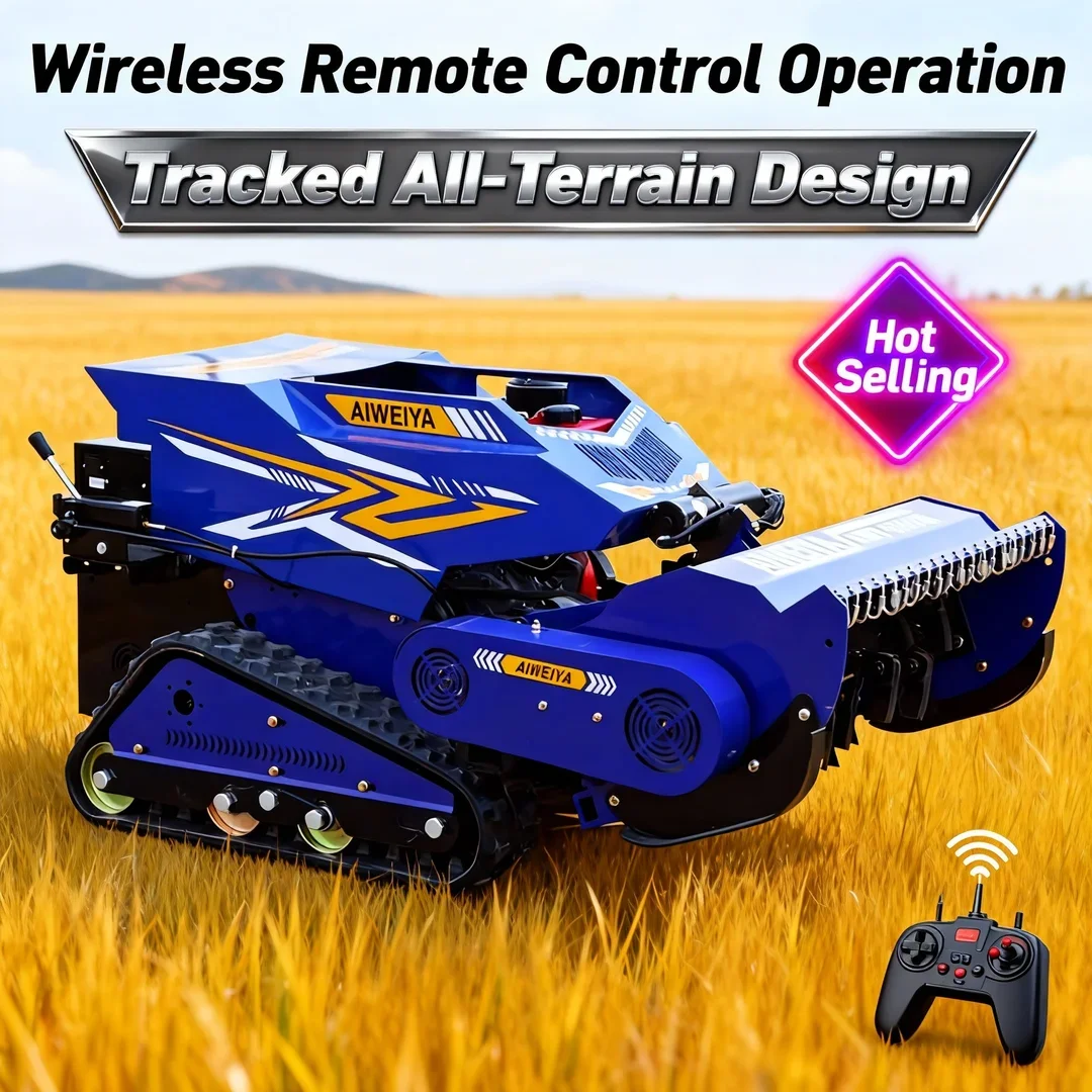 Customized New Product Remote Control Flail Lawn Mower - Innovative Robot Mower with Core Motor Component