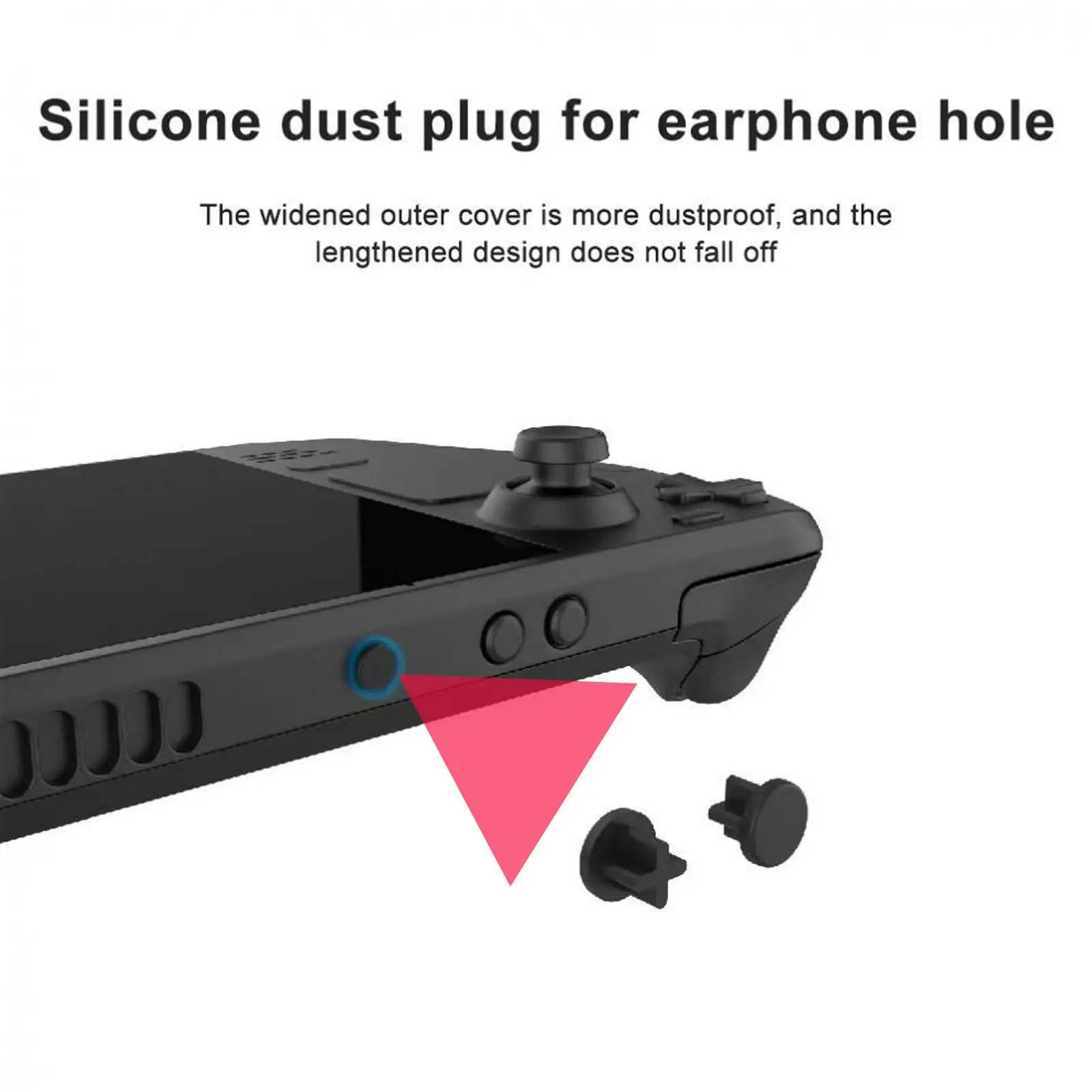 سيليكون المضادة للخدش الغبار التوصيل لوحدة التحكم سطح السفينة البخار غطاء غبار Thumbstick مع ملصقا واقية الروك