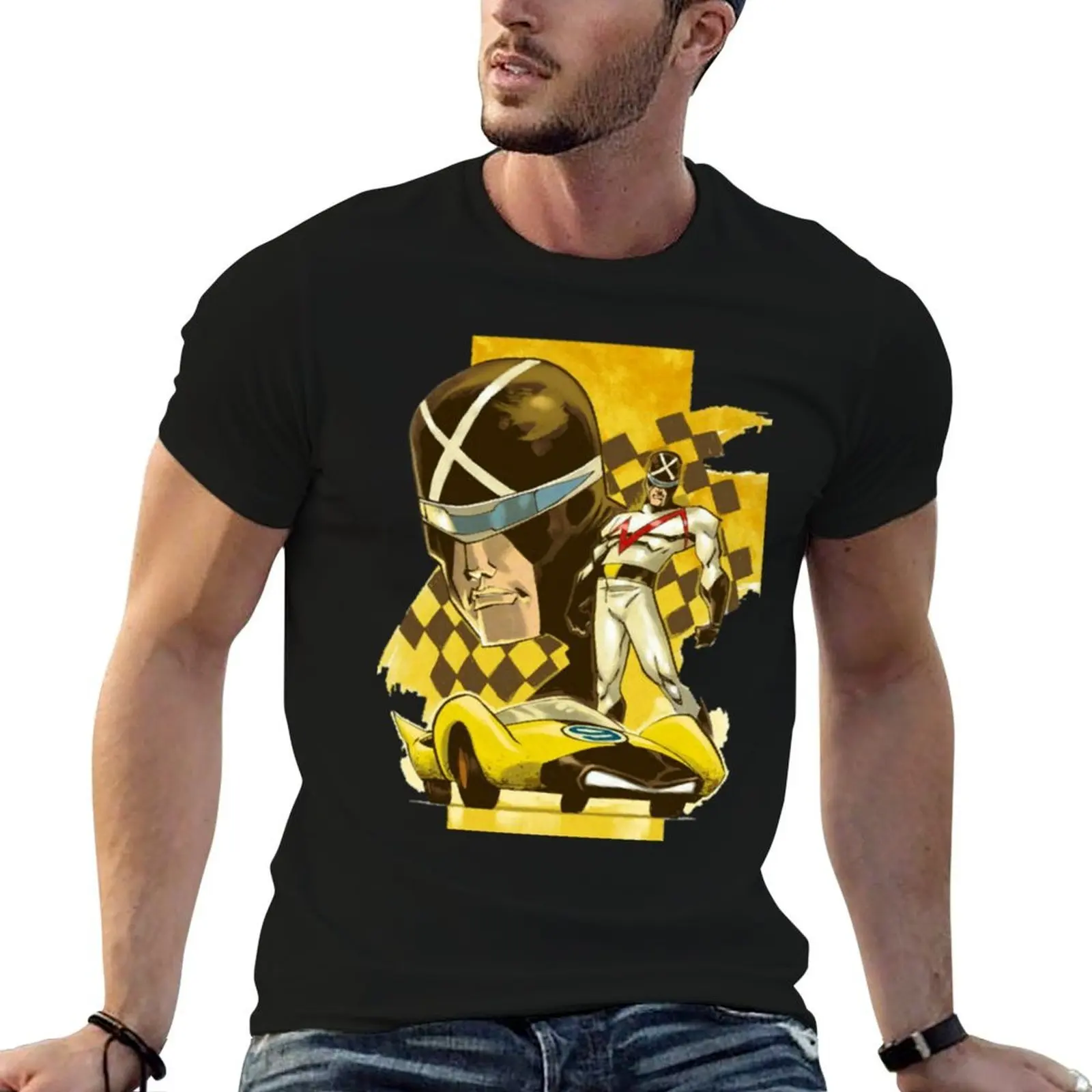 Racer X T-Shirt graphic t shirts for man man graphic t shirt man t shirts for men casual T-shirt
