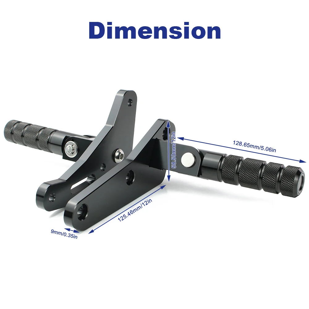 Fit For Honda XL1000V Varadero 1999-2009 2010  2011 XL 1000 V Motorcycle Foldable Highway Peg Mounts Rider Footpeg Footrest Kit