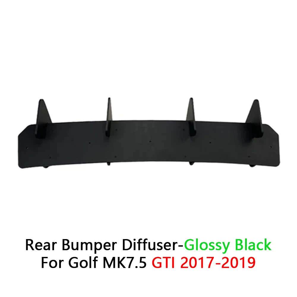 Diffuser for Volkswagen Rear Bumper Diffuser Wing Splitter for VW 2017-2019 Accessories Auto Exterior Parts HOT