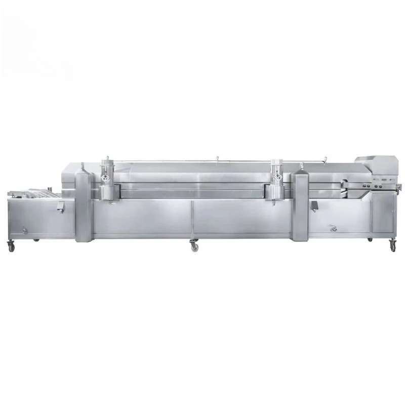 Commercial Continuous Frying Machine for Fried Chicken and French Fries Efficient Automatic with Motor and Pump Core Components