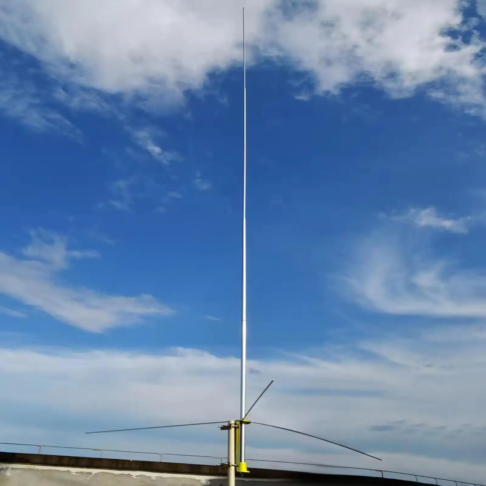 6.2m Cb Antenna Base 27mhz Ham Radio Transceiver Outdoor Aluminium Alloy Antenna Base Station Antenna SO239 Connector