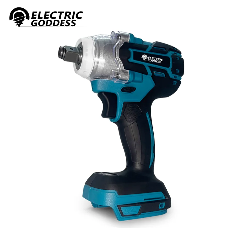 2300RPM 520N·M cordless compact impact wrench, brushless motor, lithium-ion drive, suitable for 18V Makita battery