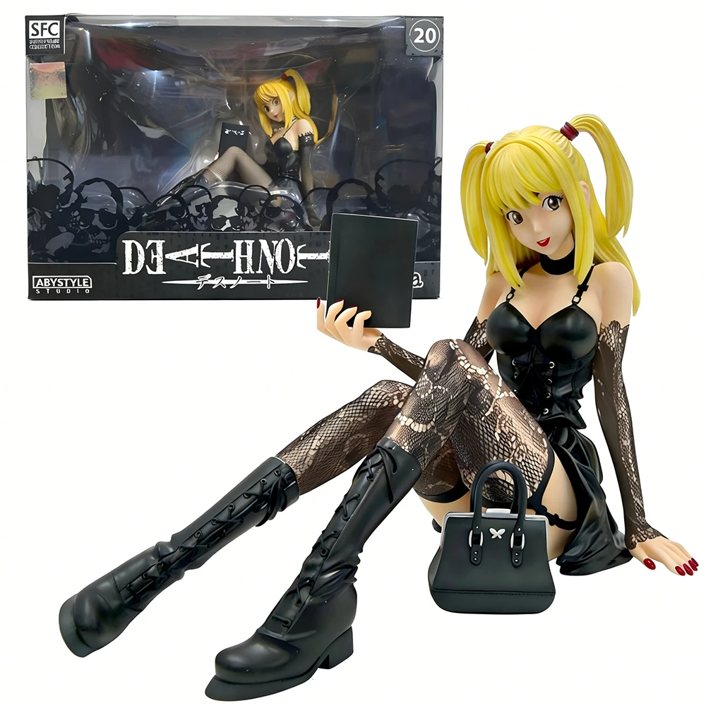 Figura de 10CM de Death Note Anime Amane Misa, Figura Noodle Stopper, Modelo de Figuras de Acción, Juguetes, Regalos, Colección, Decoración, Adornos