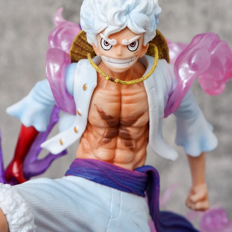 27 см ONE PIECE аниме фигурка Обезьяна Д. Луффи периферийные устройства ПВХ модель стоячая поза статуя настольные украшения подарки на день рождения игрушки