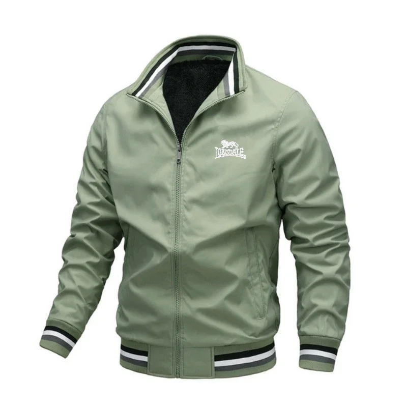 

Men's Zipper Jackets for Autumn and Winter, Men's Outdoor Sports Jackets, Men's Fashionable and Casual Pocket Windproof Jackets