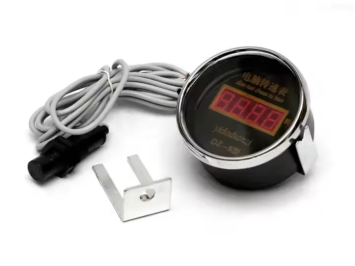 Yida DZ-5 Digital Tachometer 0~9999RPM DC24V 0.1 Accuracy IP65 Protection Marine Ship Use