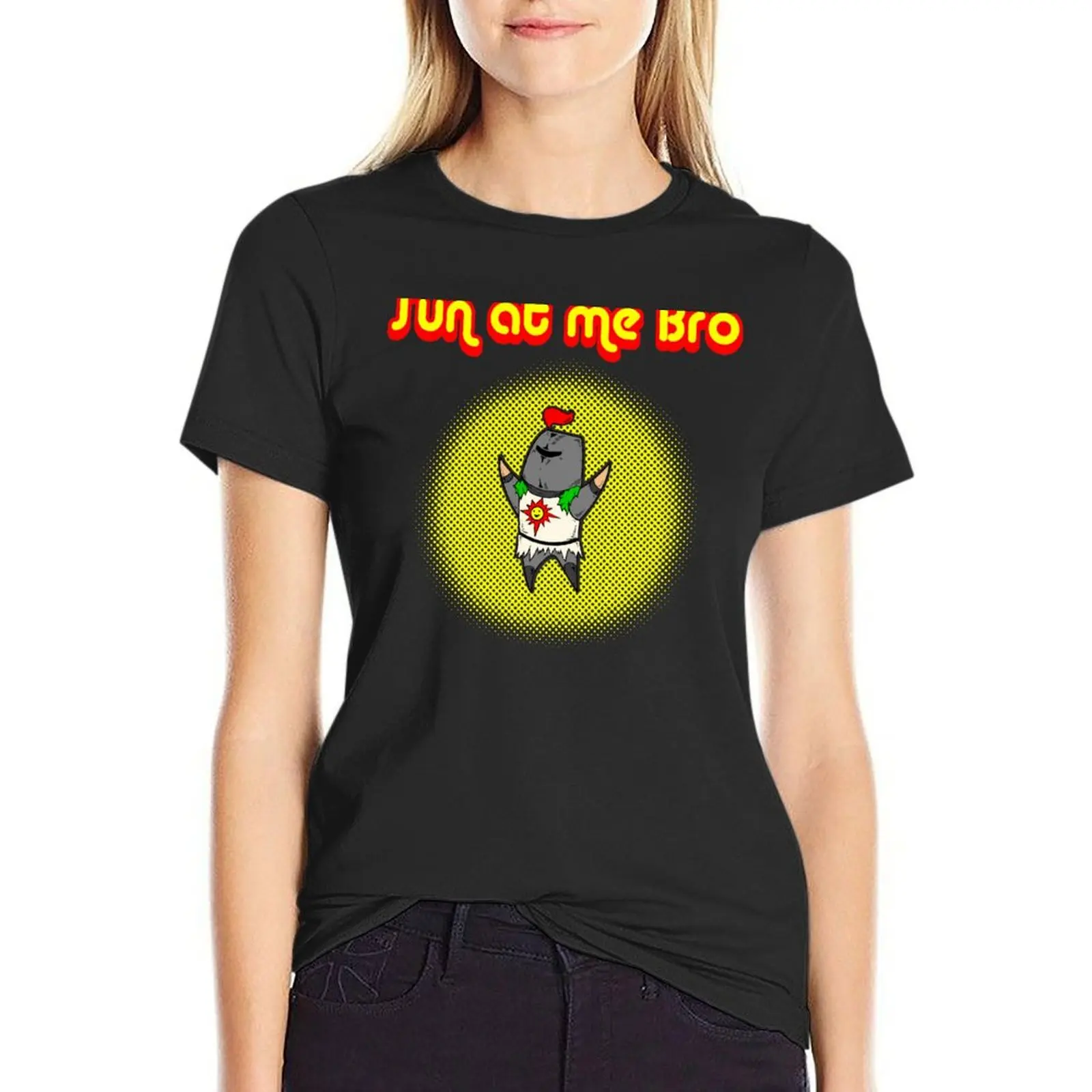 Zon Naar Me Bro! T-Shirt Graphics T-Shirt Met Korte Mouwen T-Shirts Voor Vrouwen