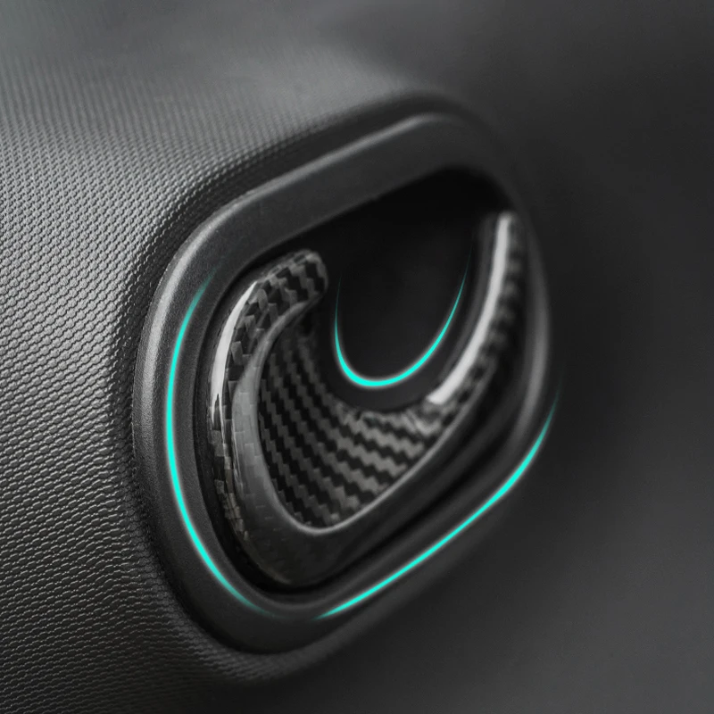 

Декоративная наклейка на дверную ручку из углеродного волокна для нового Mercedes Smart 453 Fortwo Forfour, аксессуары для автомобиля, стайлинг интерьера