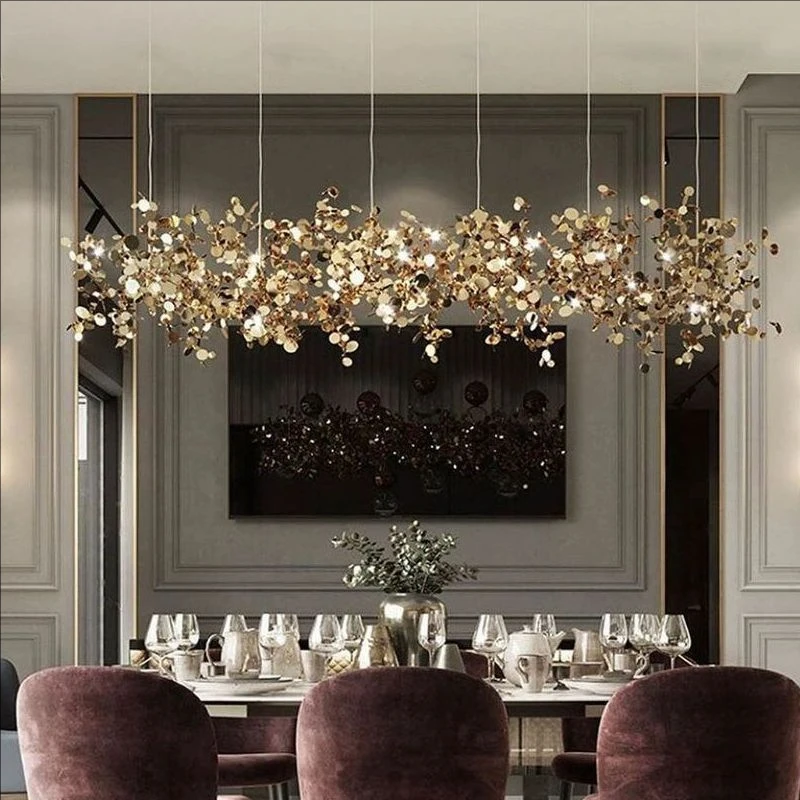 

Modern Glitter Chandelier Lighting Fixture for Living Room Restaurant Shop Window Bar Dining Table Attic Decorative Light