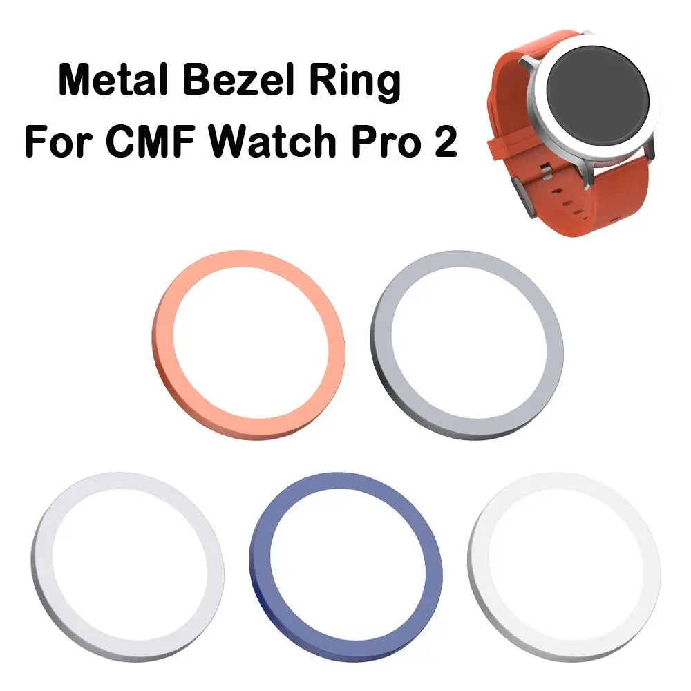 New Metal Watch Bezel Protective Frame Case Cover Ring Shell Replacement Screen Protector for CMF Watch Pro 2