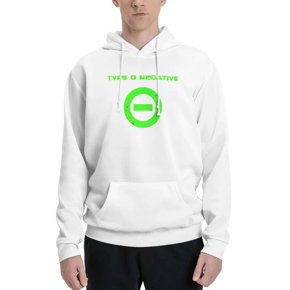 Men Women Type O Negative Hoodie Hooded Collar Drawstring Hoodies Pullover Sweatshirts Long Sleeve Shirt