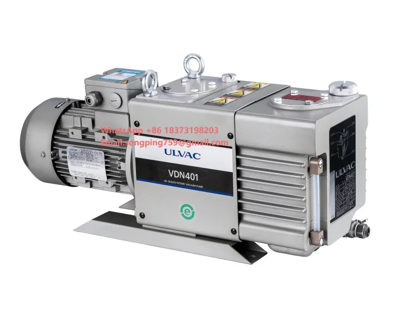 

ULVAC VD401 Oil Rotary Vacuum Pump - Direct Drive, Low Noise, 50/60Hz, 220V