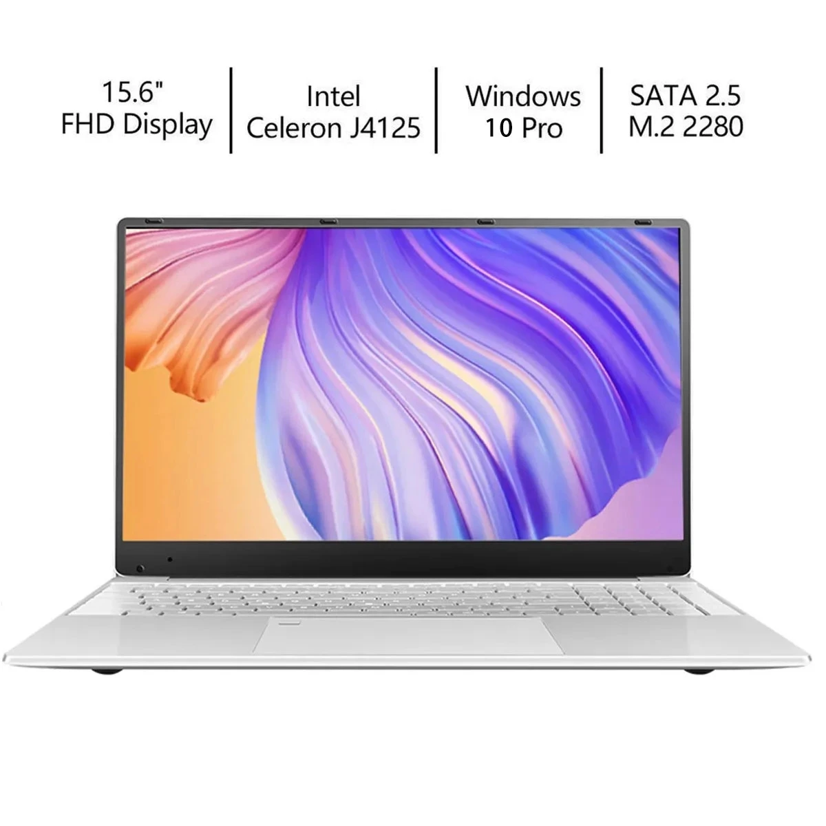 كمبيوتر محمول من Laptop16GB RAM 15.6 بوصة IPS FHD للألعاب التجارية 2 تيرا بايت SSD Windows10 مع بصمة الخلفية BT4.0 5G-WiFi دفتر رخيصة