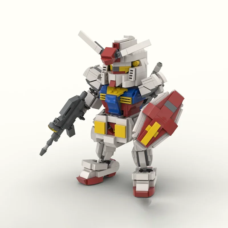 

797PCS MOC RX78 Mobile Suit DIY RX-78 Collector's Edition Education Model Building Blocks Birthday Toys Gift