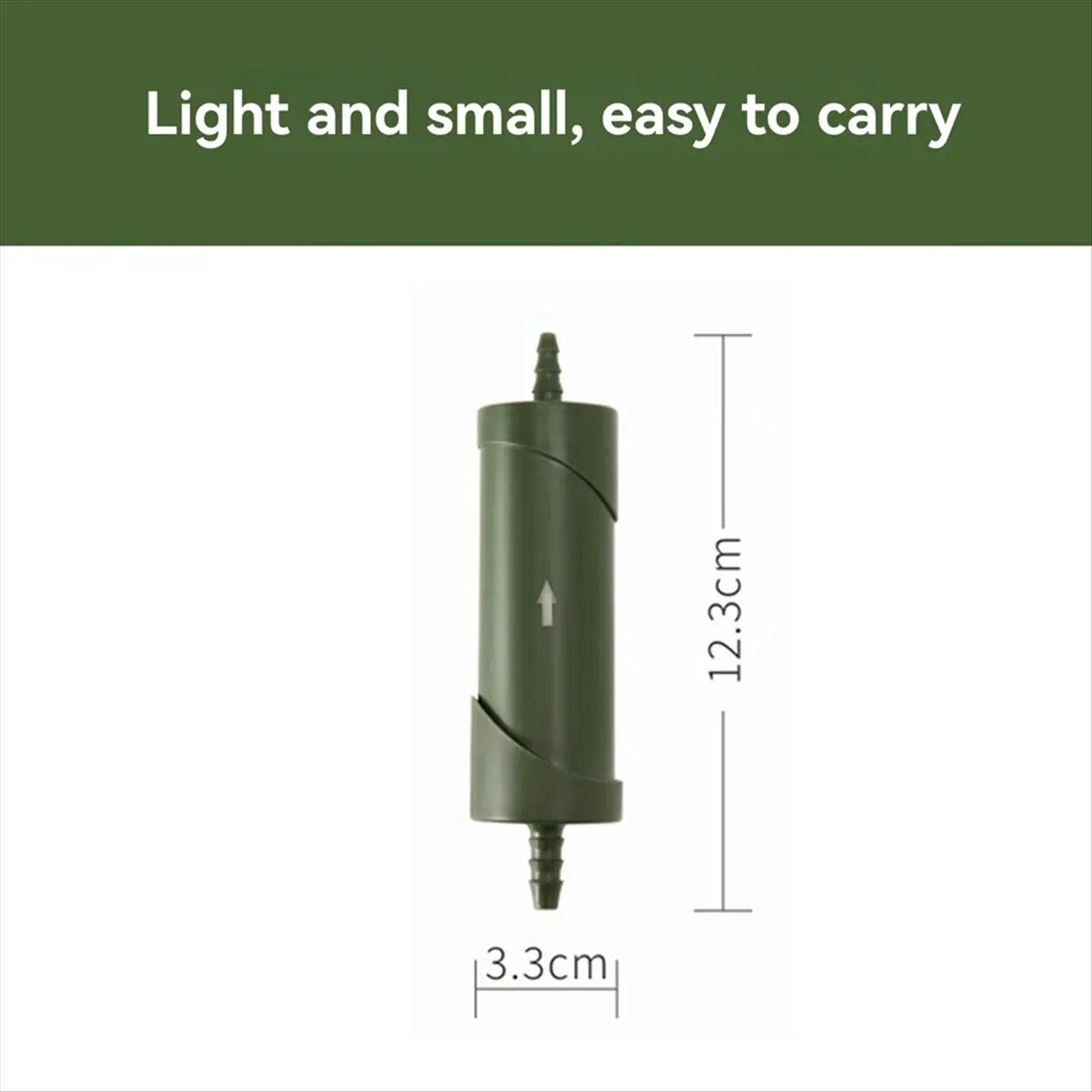 

*BAAY портативный фильтр для воды для кемпинга, фильтр для питьевой воды, соломенный мини-фильтр для воды для кемпинга, пешего туризма