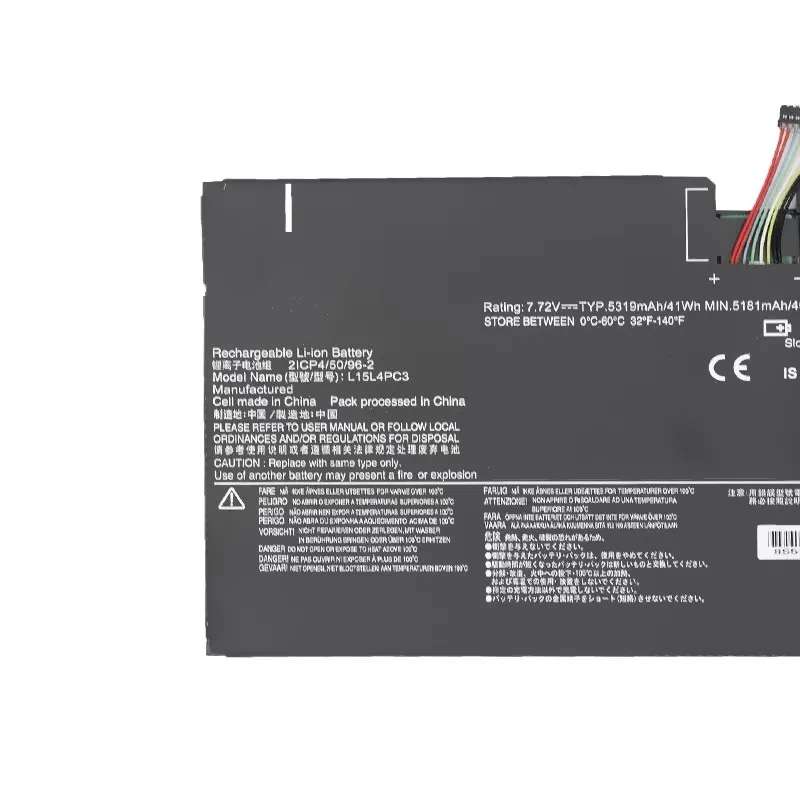 Imagem -05 - Bateria do Portátil para Lenovo Ideapad Miix L15l4pc3 L15m4pc3 72012ikb Miix5 Pro 80vv005wge 80vv002qge 80vv002nge 7.72v 41wh