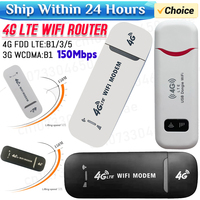 4G LTE Wireless USB Dongle Mobile Broadband 150Mbps Modem Stick 4G Sim Card Wireless Router Home Office Wireless WiFi Adapter