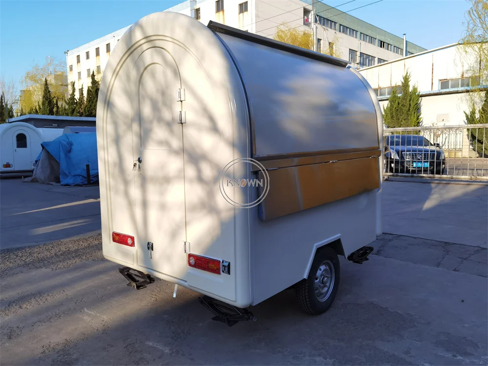 Concessione Food Truck Van dimensioni personalizzate completamente attrezzature Snack Coffee Kiosk Mobile Restaurant Fast Food Truck Trailer