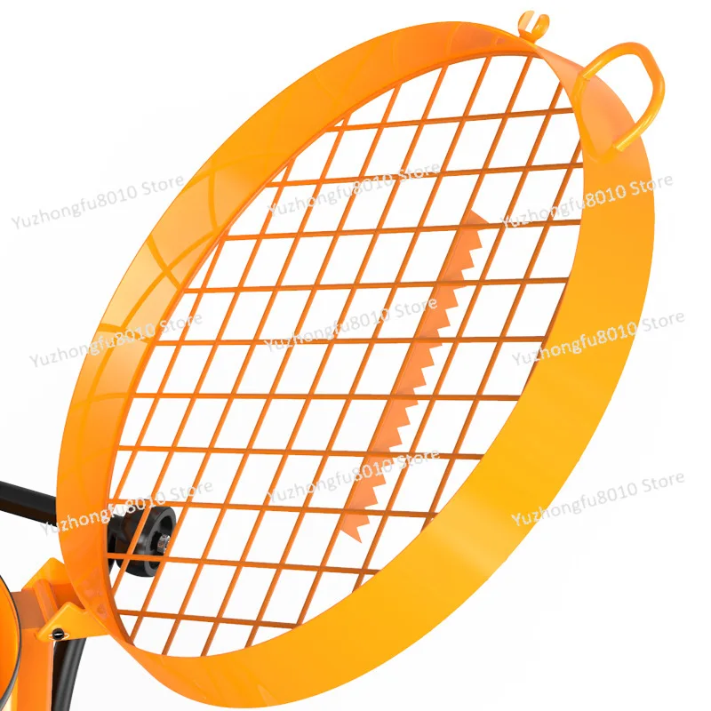 خلاط خرسانة قرصي متحرك سعة 200 لتر، خلاط هاون أسمنتي قسري، محرك متين 2.2 كيلو وات #2