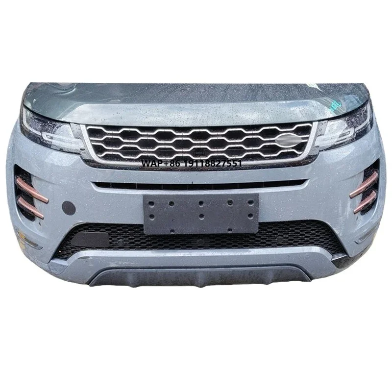 

Original Front Bumper Kit with Fan Radiator Cooling System for 2020 Range Rover Evoque, Including Grille Assembly.