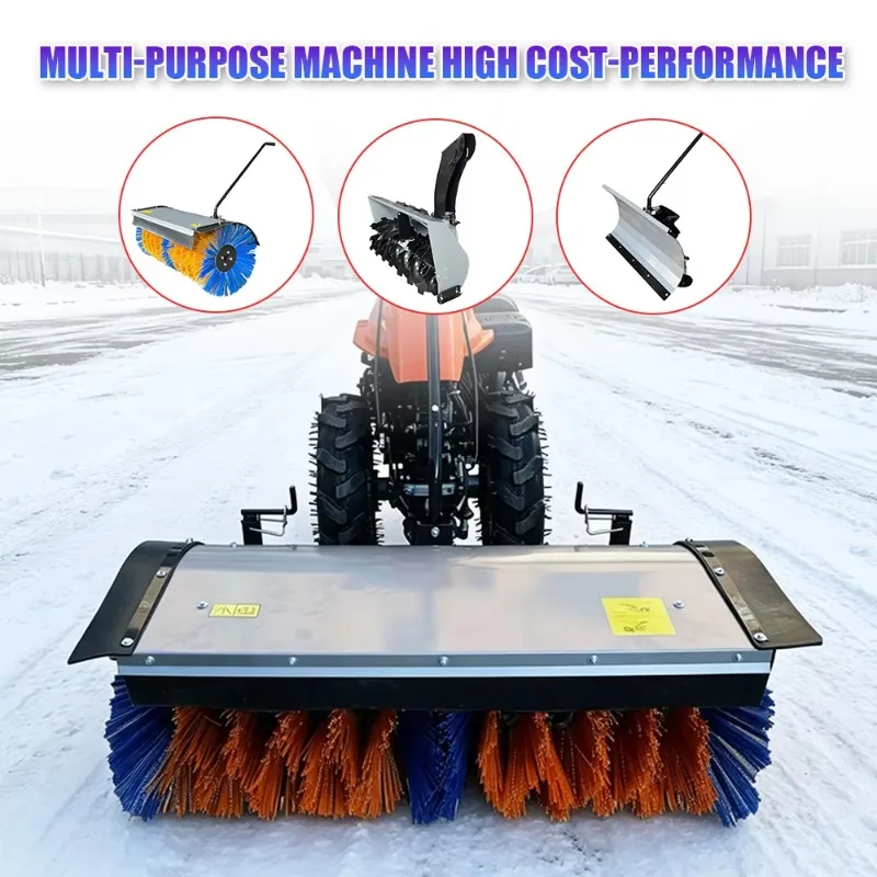 Best Selling 15HP  Engine Snow Sweeper with Gear & Motor 110cm Clearing Width