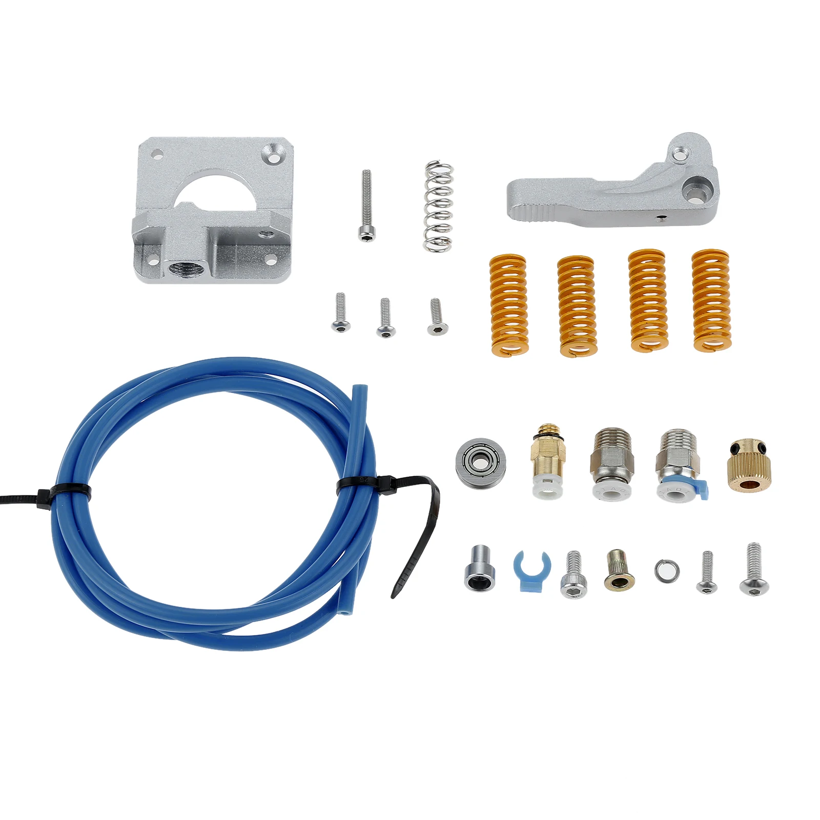 

1Pc MK8 Borden Extruder Extruder CR-10 Silver Extruder Right Direction 1.75mm Feeder Kit Compatible Ender 3/3 Pro/5/CR-10/CR-10S