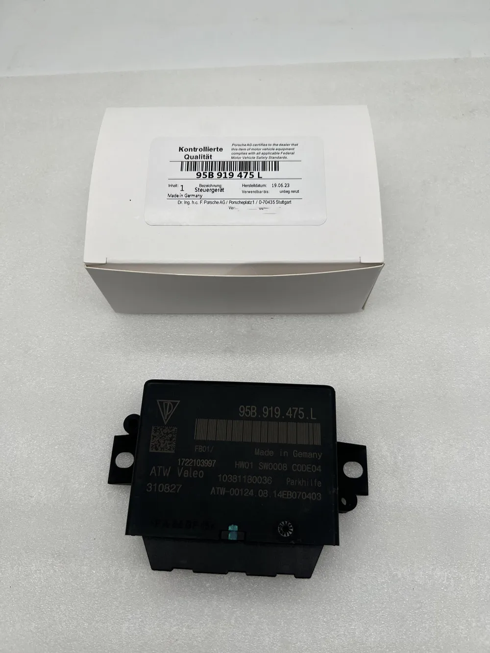 Genuine OEM 95B919475L Control Module For Porsche Macan Cayenne 3.0L 3.6L 4.8L 95B 919 475 L / 95B.919.475.L / 95B-919-475-L