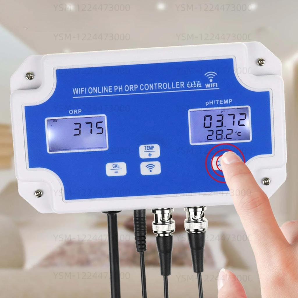 3-In-1 PHORP Temperature Wireless PH Controller Water Quality Detector Remote Hydroponics Monitor