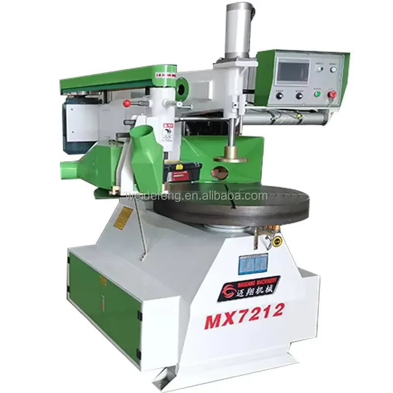 Fully Automatic CNC Copy Shaper MX7212 Round Edge Milling Router for Desktop & Chair Surface Woodworking