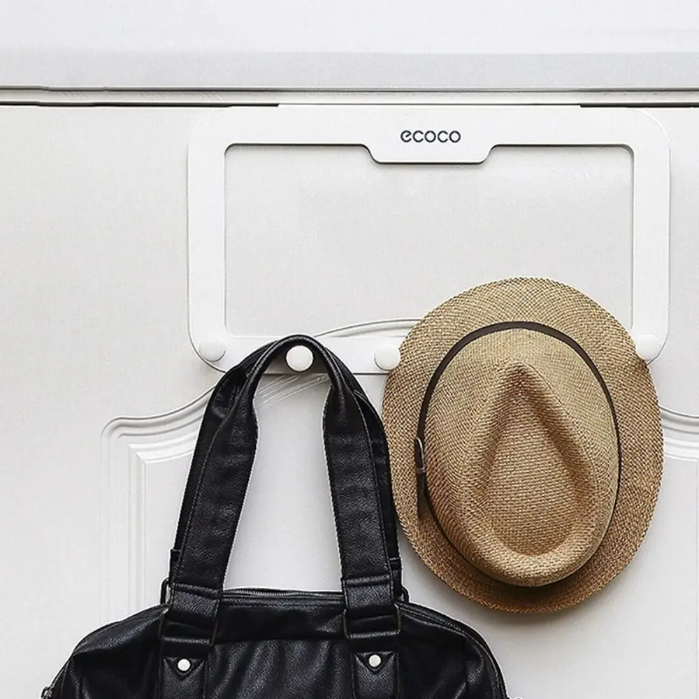 

Six-link Design Door Hooks Punch Free Space Saving Over Door Hanger Simple Style Home Decoration Over Door Organizer Rack