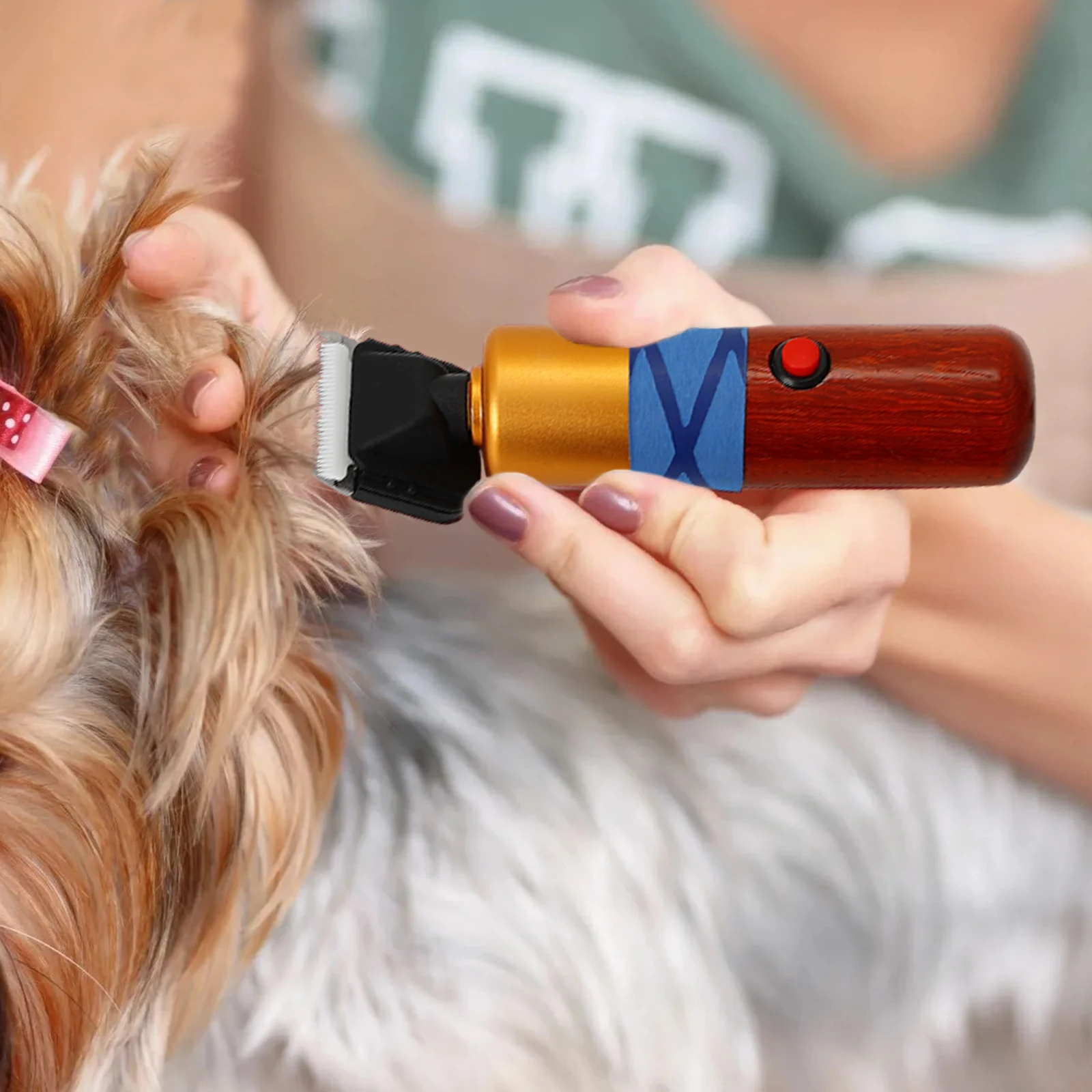 

200W Electric Clippers Animal Shave Grooming Farm for Dogs Cat Goat Alpaca, Shearing Hand Piece Cutter Livestock Pet Supplies