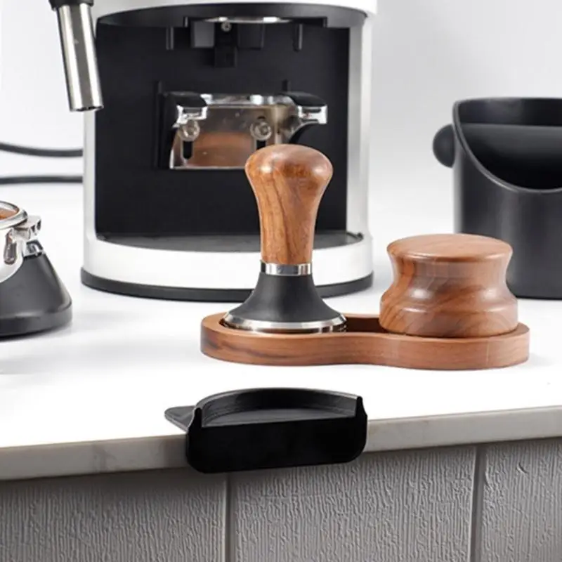 Non Slip Silicone Tamper Mat Durable Tamping Pad Silicone Coffee Corner Mat 