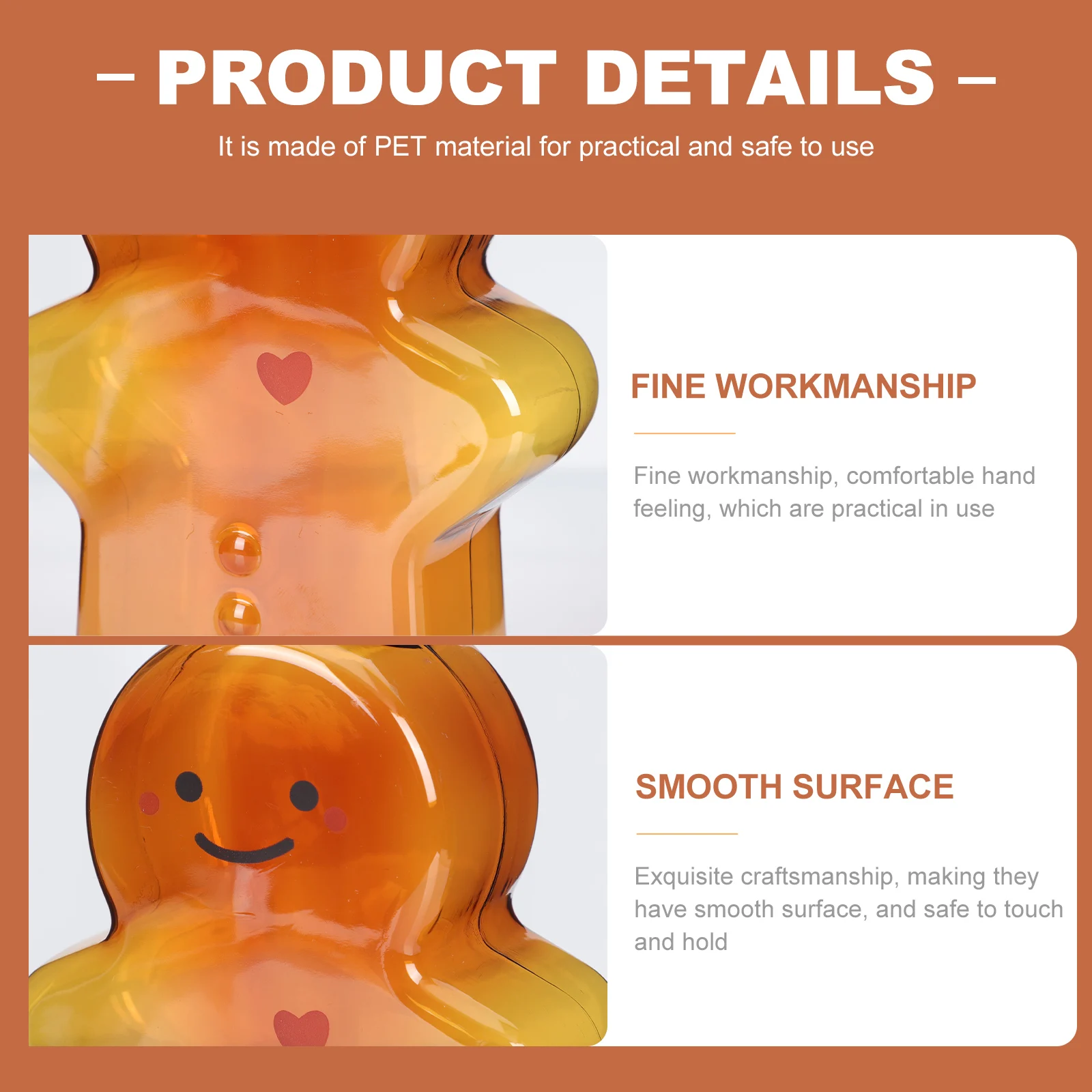 

10pcs Transparent Milk Bottles Plastic Juice Bottles For Home-Made Beverage Storage Decorative Drink Containers Smooth Edges