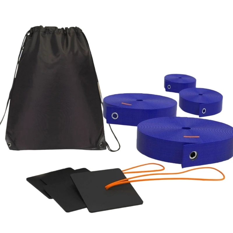 

G7NF Sand Volleyballs Boundaries Line Weather Resistant Nylons with Secure Anchors