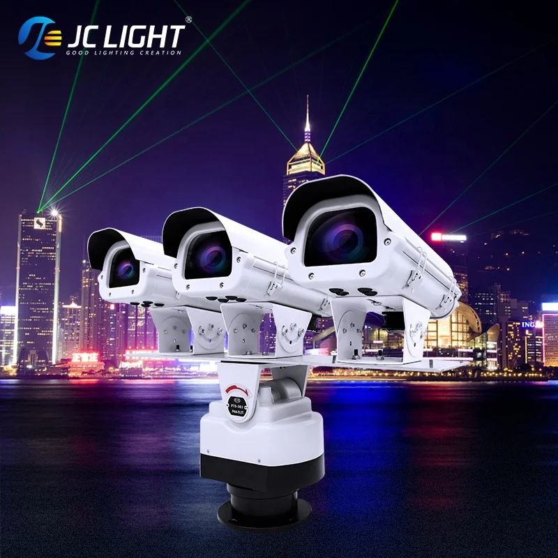 Landmark Highway Roof Green Powerful Lazer Outdoor Advertising Lighting Project Railway 12wThree heads Light