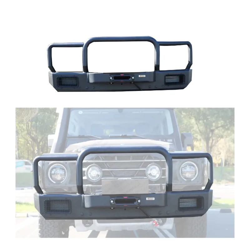 Ineos Grenadier Car Parts Exclusive Ownership 4x4 Off-Road Bull Bar Kit Front Guard Grille Guard Bumper Kit New Condition Steel