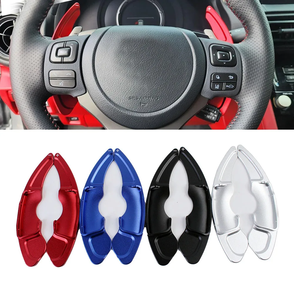 Aluminum Paddle Shifter Extensions Interior Shift Cover Trim FOR Lexus IS250 IS300 IS350 RC350 RC300 NX300 NX200t CT200h