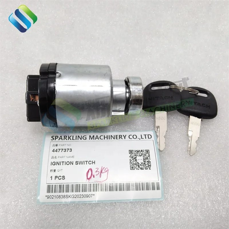 SKGM 4477373 160LC 370C Construction Machinery Parts Ignition Switch 4477373