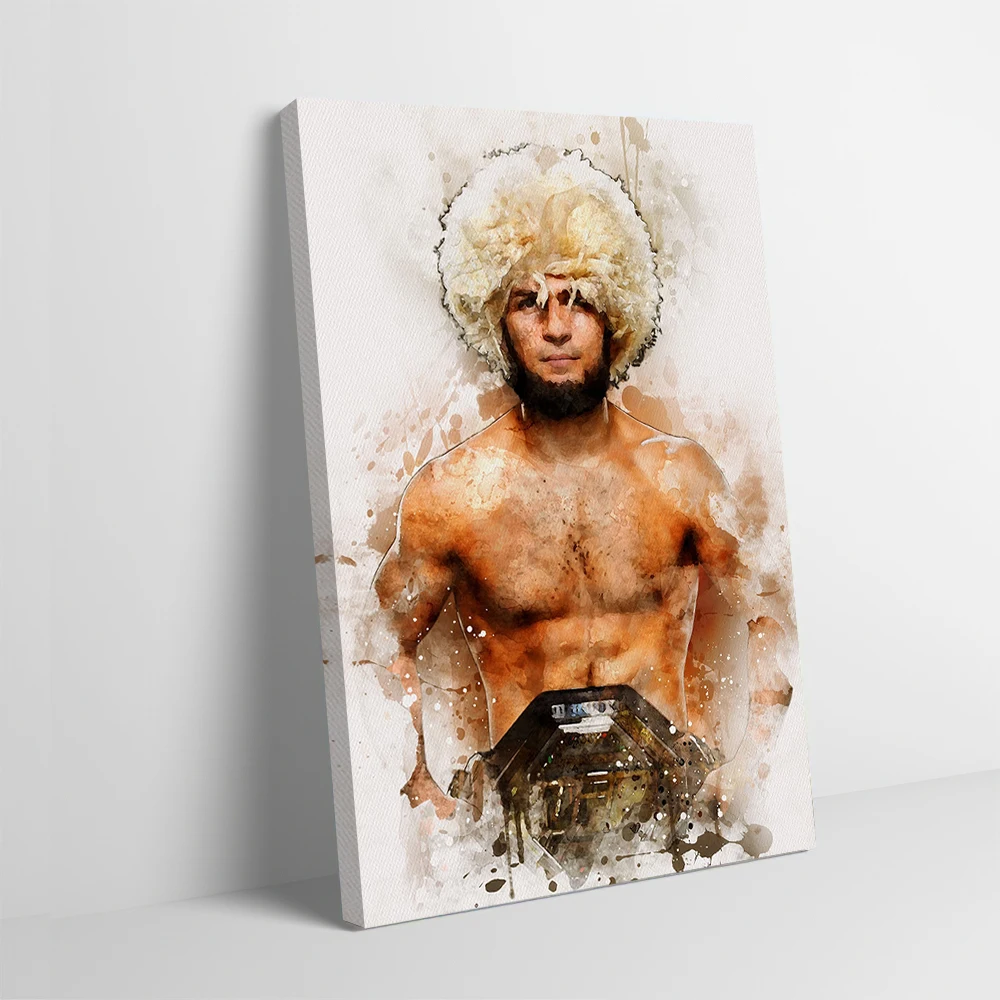 

Хабиб Нурмагомедов печатный постер настраиваемые картины настенная живопись на холсте для украшения комнаты украшение интерьера дома