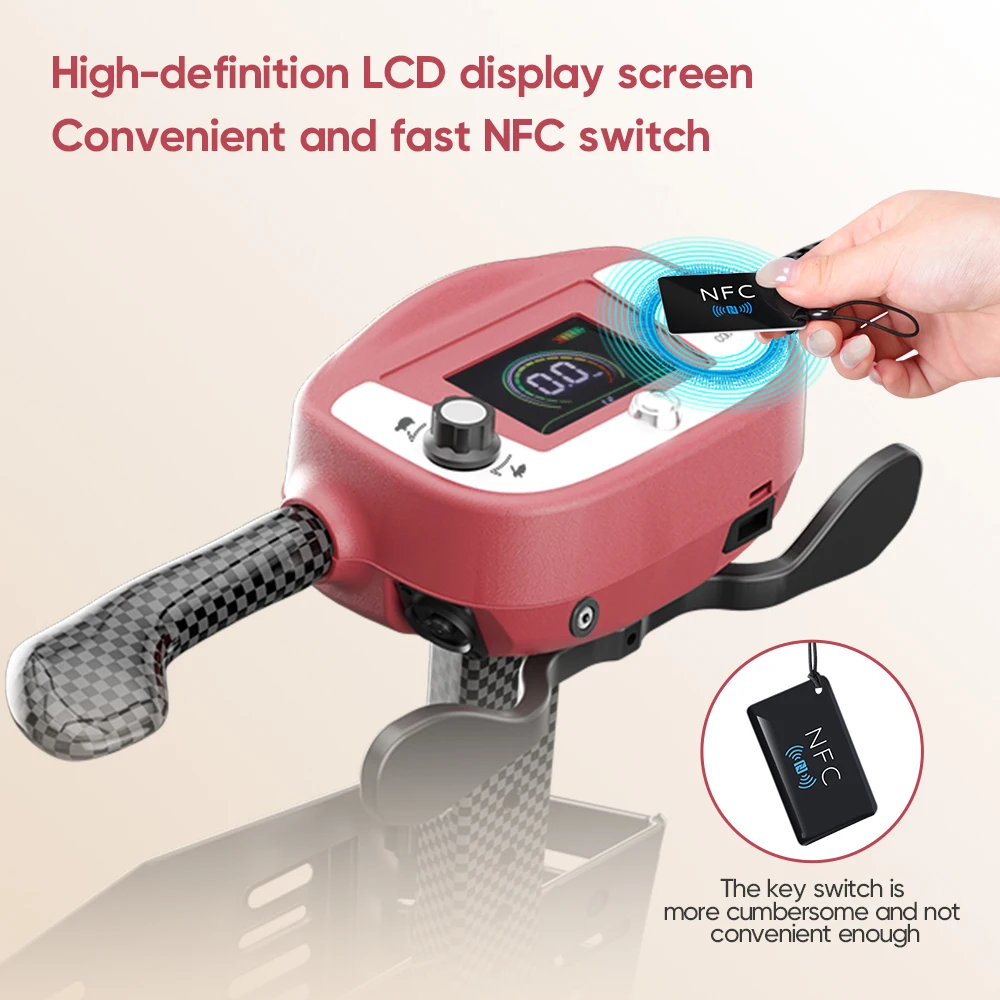 Scooter Per Disabili Elettriic a 4 Ruote T300C 13kg Mobility Scooter for Disabled Pieghevole Battery 10AH15AH