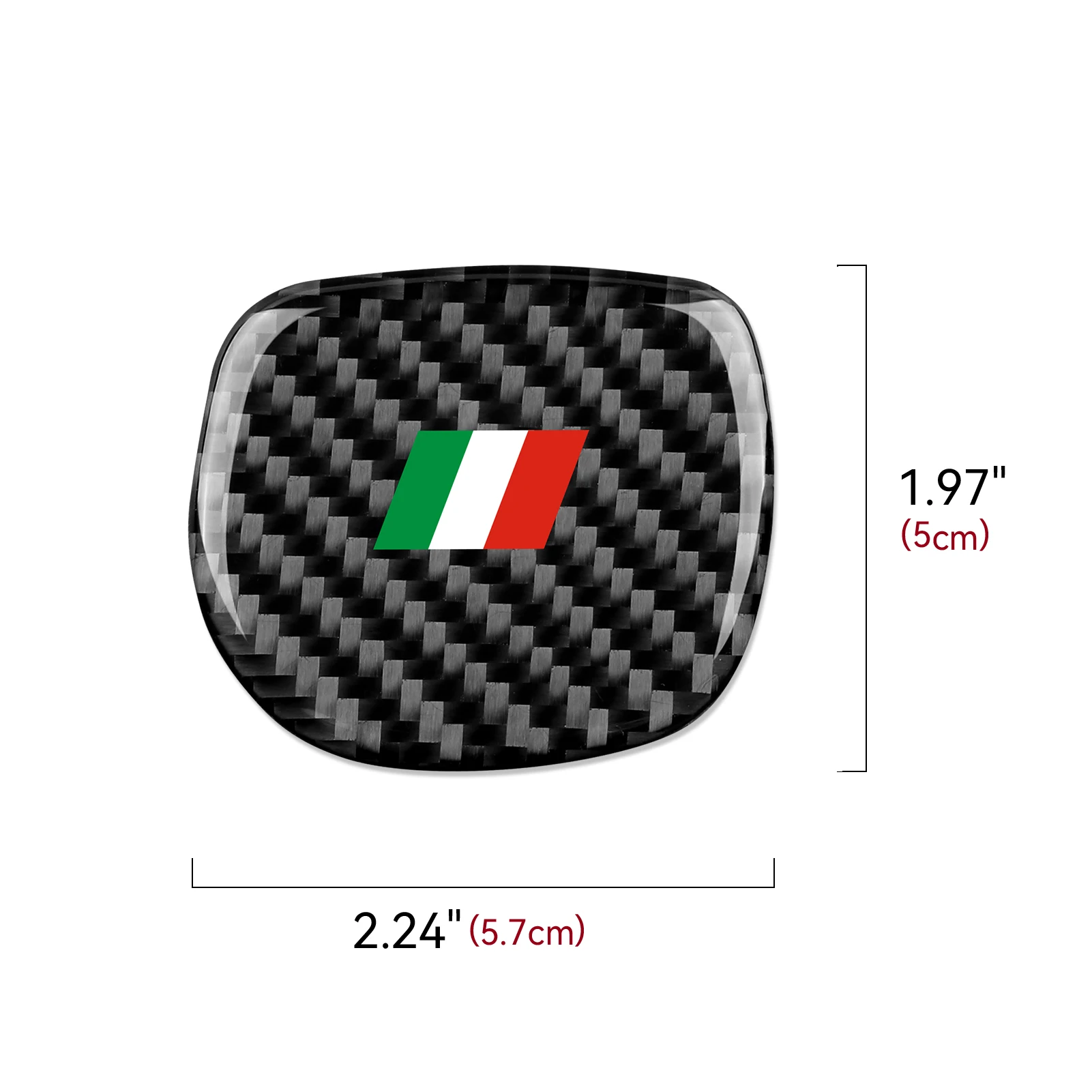 For Alfa Romeo 159 Brera Spider (2004-2011) Accessories , Car Passenger Side Storage Box Panel, Carbon Fiber Interior Sticker