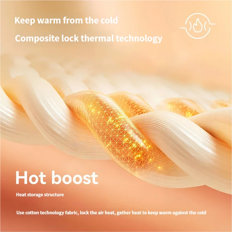 جوارب تزلج حرارية شتوية للرجال والنساء - مقاومة للرياح، سريعة الجفاف، دفء سميك لركوب الدراجات وتسلق الجبال والرياضات الخارجية