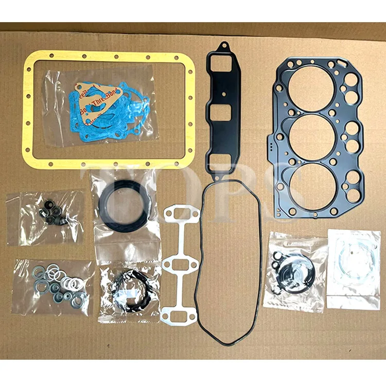 3D74E 3TNE74 3D74 3TN74E Full Gasket Set 719789-92620 For Yanmar Diesel Excavator PC20MR PC20UU Tractor